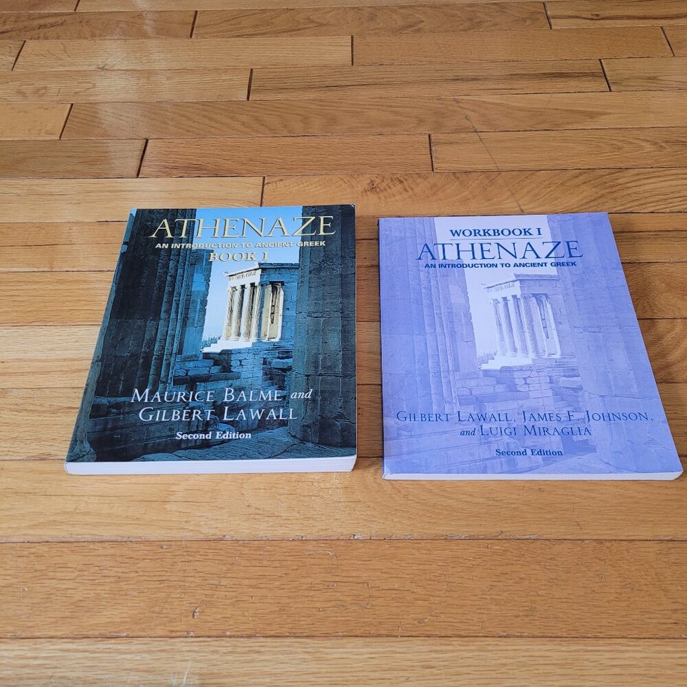 Athenaze: An Introduction to Ancient Greek Book I and Workbook